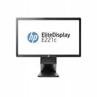 2 x Monitor HP E221c 21.5" IPS 1920x1080 DP DVI USB PIVOT kamerka do gier d
