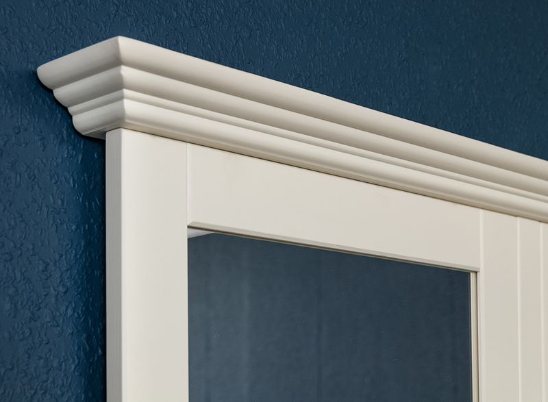 Lustro sosnowe białe 130x47 Belluno Elegante   PL027B zdjęcie 5