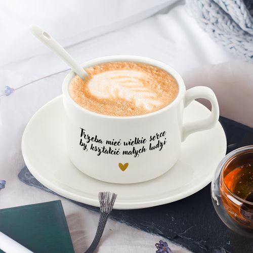 Podziękowanie dla Nauczyciela Zakończenie Roku Filiżanka i Świeca Sojowa na Arena.pl