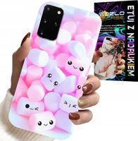 ETUI DO SAMSUNG GALAXY S20 PLUS - WZÓR W SŁODKIE PIANKI, OBUDOWA, PLECKI