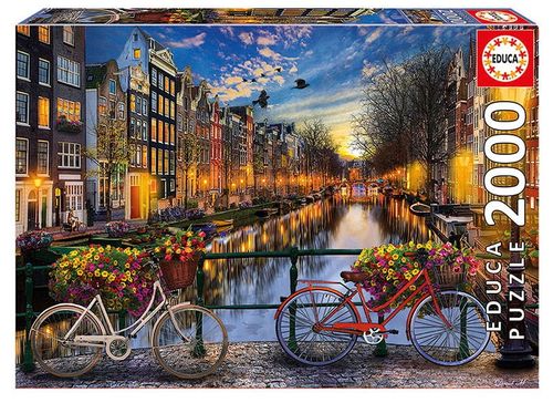 Educa Puzzle Amsterdam z Miłością 2000 el. na Arena.pl