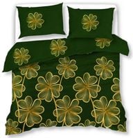 Pościel Satynowa 160X200 Koniczynka 2427