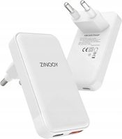 ŁADOWARKA SIECIOWA ZINOOY G-E124 35 W DWUPORTOWA USB/ USB-C