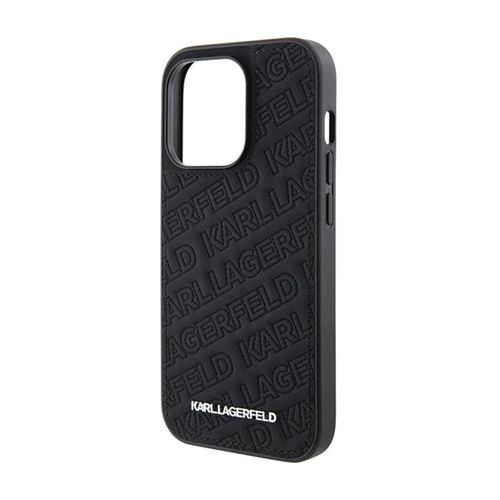 Karl Lagerfeld Quilted K Pattern - Etui iPhone 15 Pro (czarny) na Arena.pl