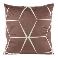 Poszewka dekoracyjna BLINK-28 45x45 Eurofirany pudrowo/srebrna