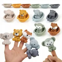 INTERAKTYWNE ZWIERZAKI DO KĄPIELI NA PALCE