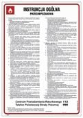Instrukcja Ogólna Przeciwpożarowa 25X35 Hn - Płyta