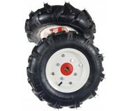 KOŁA POMPOWANE GUMOWE POMOCNICZE 4.0-8 400mm 8'' ZESTAW PARA DO GLEBOGRYZARKI MASTERCUT HSDT