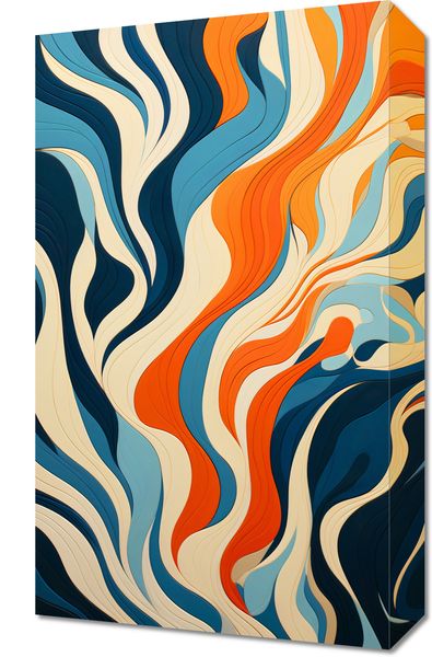 Obraz 30x50cm Oceaniczne Fale zdjęcie 1
