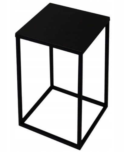 Nowoczesny Kwietnik Loft Czarny SIMPLE 12 031/K-12-1P-40C na Arena.pl