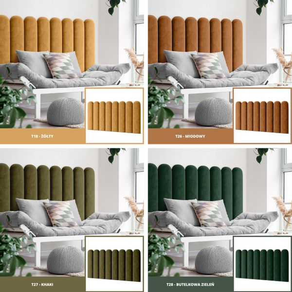 PANELE TAPICEROWANE DLA DZIECI PŁOTEK WEZGŁOWIE 3D 60cm x 30cm zdjęcie 10