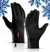RĘKAWICE MĘSKIE ZIMOWE DOTYKOWE SPORTOWE NA ROWER W GÓRY RĘKAWICZKI roz. S
