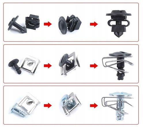 VW SKODA SEAT AUDI ZESTAW SPINEK OSŁONY SILNIKA WKRĘTY ŚRUBY BLASZKI POD WK na Arena.pl