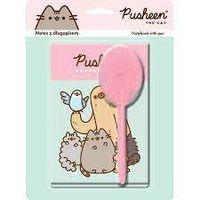zestaw notes 40 k. z długopisem pusheen 1977