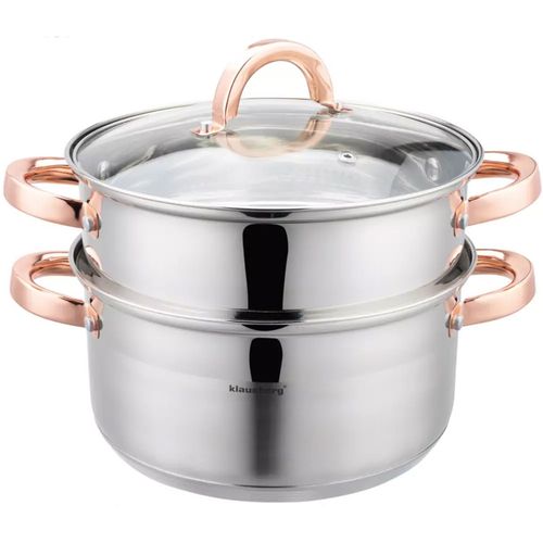 garnek na parę klausberg 3 elem. 22cm kb-7731 rose gold na Arena.pl