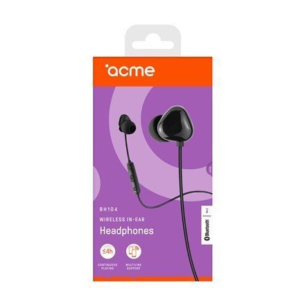 Acme BH104 Bluetooth, Black, Built-in microphone na Arena.pl