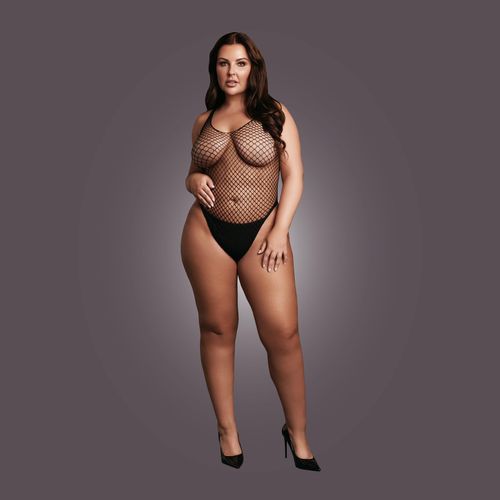 body with fishnet structure. na Arena.pl