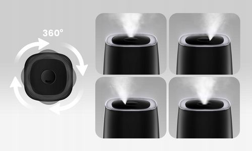 NAWILŻACZ POWIETRZA LAMPKA NOCNA AUTOMATYCZNY JONIZATOR DYFUZOR + na Arena.pl