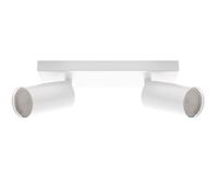 Lampa sufitowa listwa MANAM 2L white 2xGU10 03760 Struhm