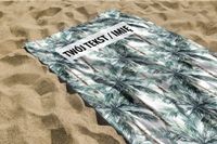 RĘCZNIK Palmy z twoim dowolnym tekstem 150x75cm 052I