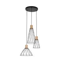 lampa wisząca modesto wood sosna 10188 tk lighting