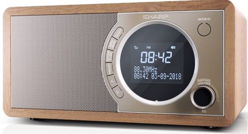 Radio SHARP DR-450 Brązowy na Arena.pl