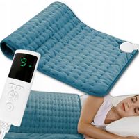 DUŻA PODUSZKA ELEKTRYCZNA PODGRZEWANA TERMOFOR MATA ROZGRZEWAJĄCA XL