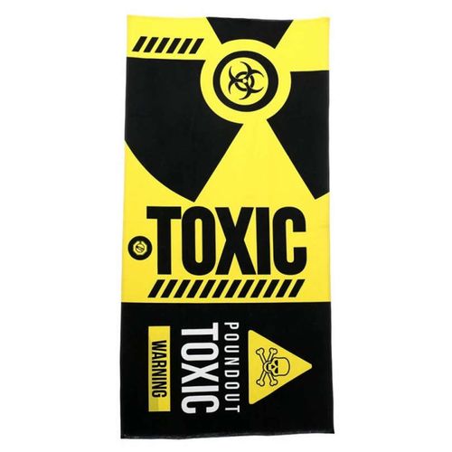 Poundout - Ręcznik na siłownię frotte TOXIC 35 x 70 cm na Arena.pl