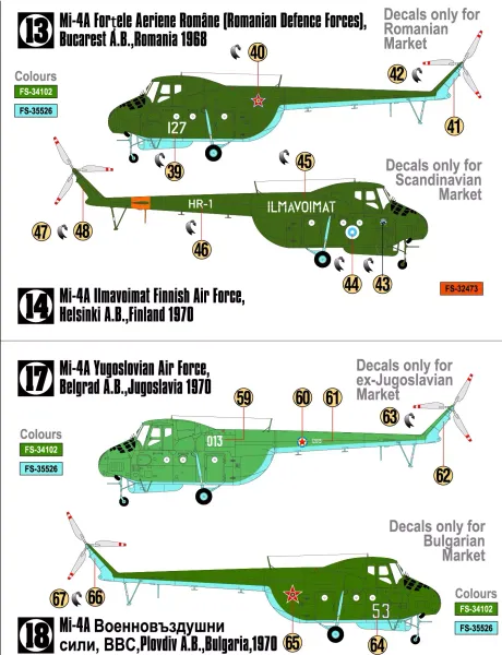 Mil Mi-4 Hound, F-04, 1:72 zdjęcie 5
