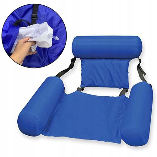 DMUCHANY FOTEL MATERAC HAMAK WODNY NA BASEN na Arena.pl