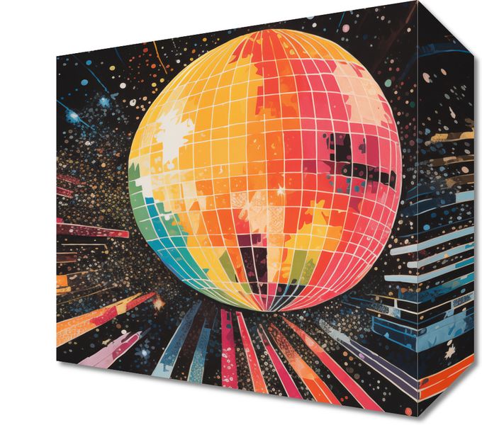 Obraz 20x20cm Disco Gra! zdjęcie 1