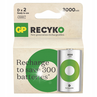 AKUMULATOR NiMH GP ReCyko B2543 D HR20 3000 mAh 2 SZTUKI
