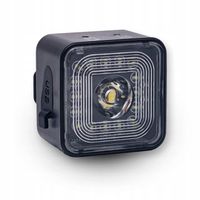 Lampka rowerowa przednia LED 100 lm IP66 USB 23h pracy Akumulatorowa PRZÓD