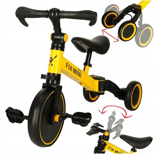 ROWEREK BIEGOWY TRÓJKOŁOWY 3W1 ROWER Z PEDAŁAMI JEŹDZIK DLA DZIECI LEKKI na Arena.pl