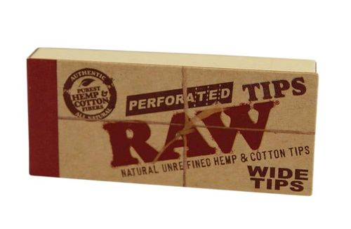 filterki perforowane raw wide tips box 50 szt. na Arena.pl
