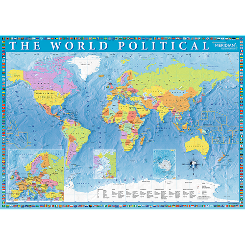 ND24_26916 Puzzle - 2000 - Polityczna mapa swiata na Arena.pl