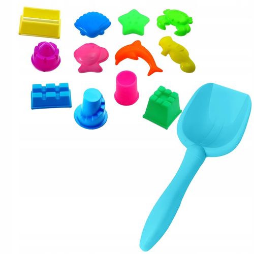 Piasek kinetyczny 3kg ZESTAW NAJWIĘKSZY 115 ELEMENTÓW kolorowy pompka basen na Arena.pl