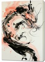 Obraz 70x100cm Smocza Furia