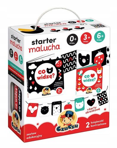 CZUCZU STARTER MALUCHA KSIĄŻECZKI KONTRASTOWE 0M+ na Arena.pl