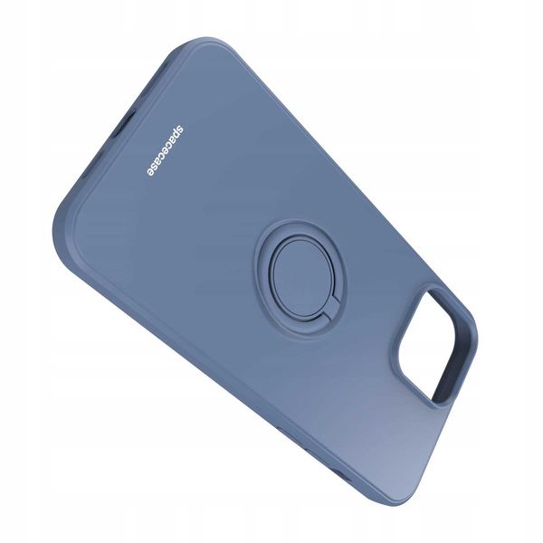 Spacecase Silicone Ring Iphone 13 Pro Max Blue zdjęcie 6