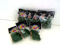 Gumki 250 szt. ciemno zielony 620079 /12