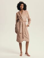 Szlafrok Damski Na Prezent Elegancki L BRZOSKWINIOWY