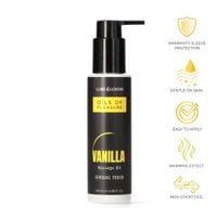 oils of pleasure - vanilla massage oil 120 m