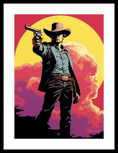 Plakat 25x35cm Strzelec z Epoki na Arena.pl