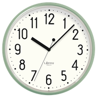 LAVVU Zielony zegar PASTELS SWEEP - 3 LATA GWARANCJA ⌀29,5cm