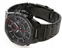 MĘSKI ZEGAREK CASIO EDIFICE PREMIUM ECB-950DC-1AEF CZARNY SOLAR BLUETOOTH
