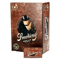 bibułka smoking rolls brown box 24 szt