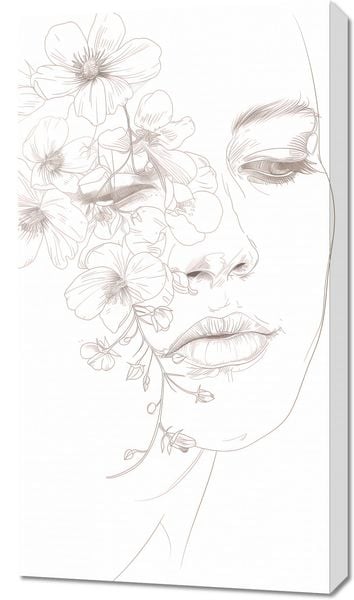 Obraz 50x90cm Kwitnąca Imersja zdjęcie 1