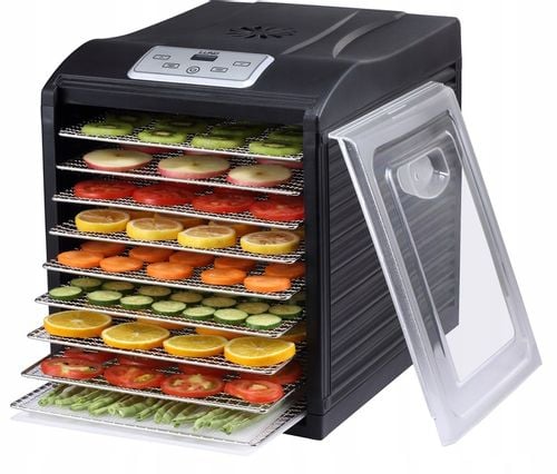 SUSZARKA SPOŻYWCZA DO GRZYBÓW OWOCÓW WARZYW ZIÓŁ MOCNA 700W 9 SIT LUND na Arena.pl