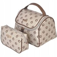 Kosmetyczka damska kuferek organizer na kosmetyki zestaw podróżny 2x Noble